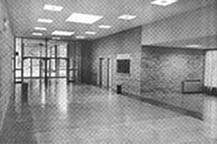 Peace Memorial Auditorium Foyer, 1955.