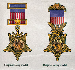 Original Medal of Honor Designs.