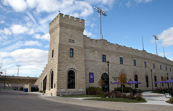 World War I Memorial Stadium at Kansas State University.
