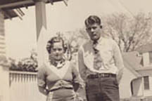 Minnie Cambell and Earl Crumpton.