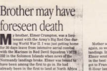 Carl Crumpton Article in the Topeka Capitol-Journal, Sunday, June 5, 1994.