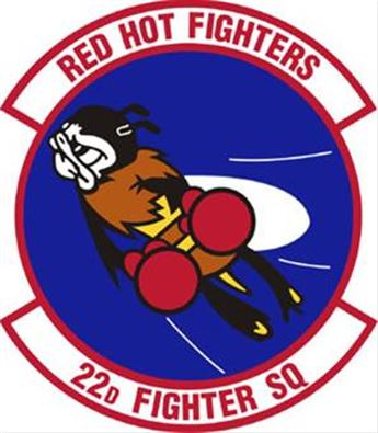 Insignia of the 22nd Fighter Squadron - The 