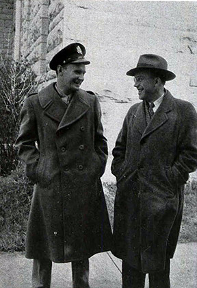 James Dougherty meeting with Milton Eisenhower.