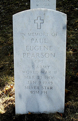 Paul Pearson's Grave, Nat. Cem. of the Pacific, HI.