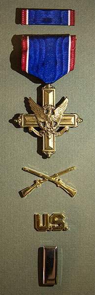 Harris' Distinguished Service Cross.